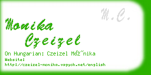 monika czeizel business card